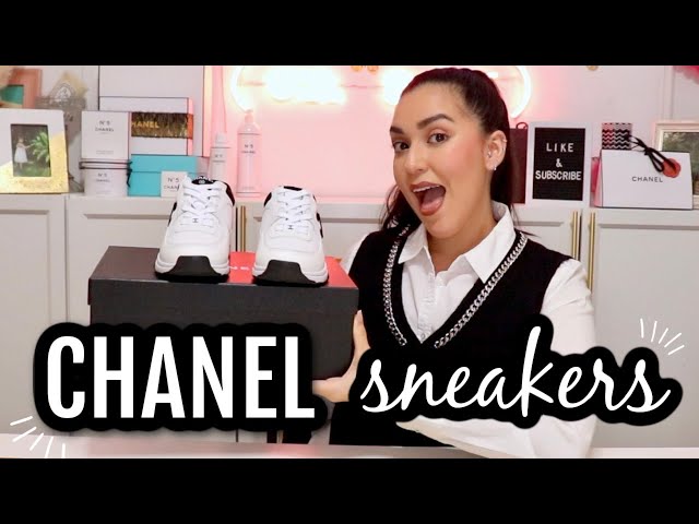 Chanel Suede Calfskin & Nylon Sky Blue Low Top Sneakers - Sneak in Peace