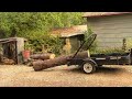 New and improved log lifting arch that will load and unload your logs.