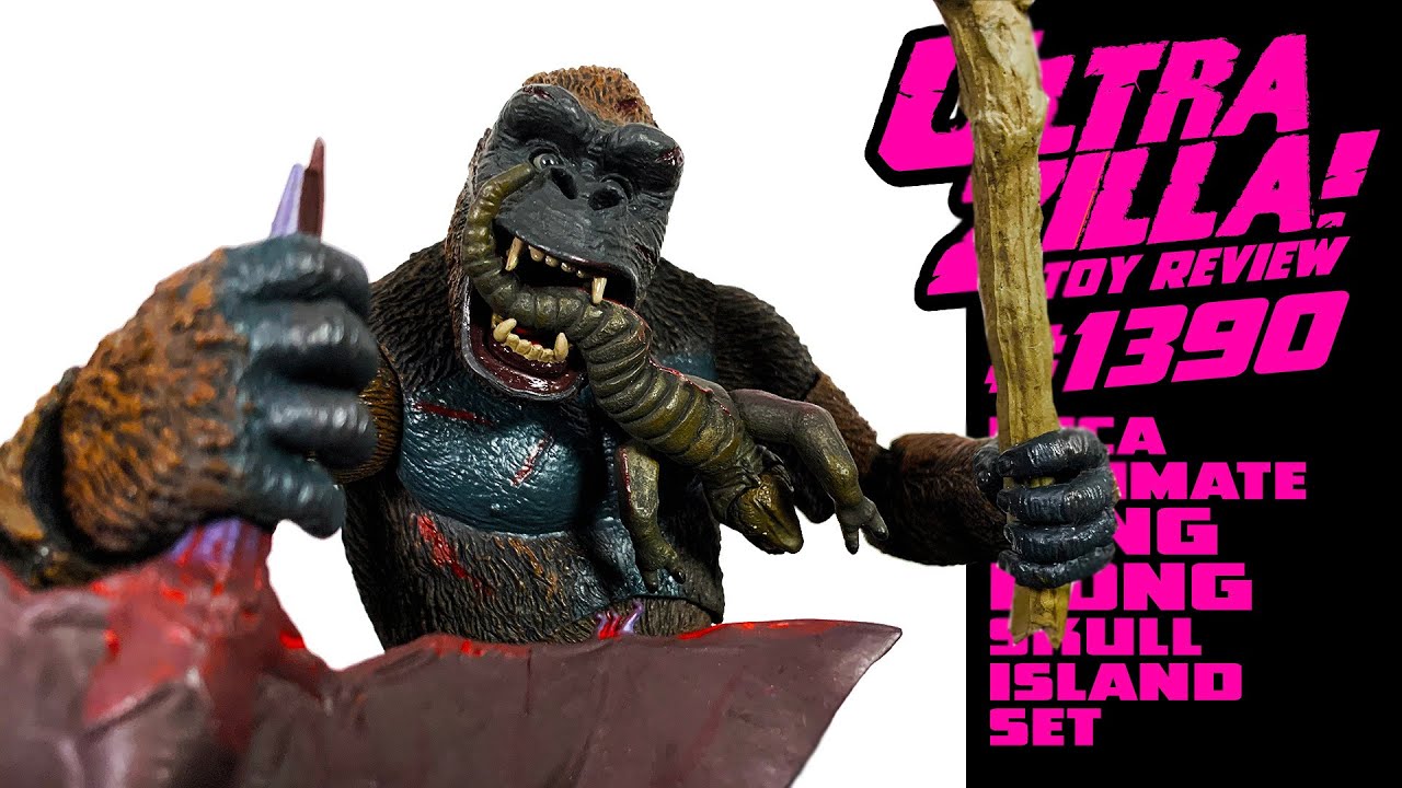  NECA King Kong: Skull Island Ultimate 7 Action Figure : Toys &  Games