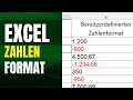 Excel Zahlenformat benutzerdefiniert: So formatierst du Zahlen individuell in Excel