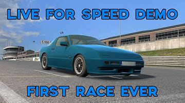 I made it to turn 3 - Live for Speed (Demo AI Race)