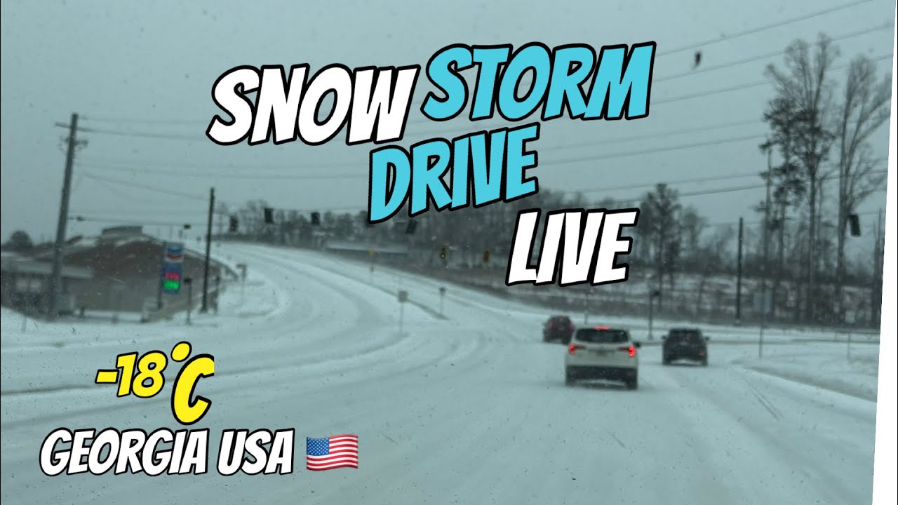 Ali Family life in USA 🇺🇸 is live!Assalamualaikum everyone snow ❄️ is here come on let’s drive 🤗