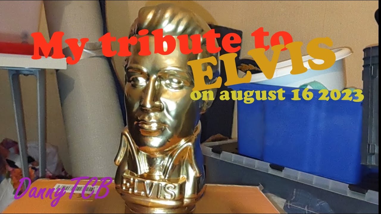 What i did today August 16 2023 as my tribute to Elvis 🙏 - YouTube