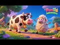 Moo Moo Cow 🐮 &amp; Baa Baa Sheep 🐑 Fun Adventure | Nursery Rhymes &amp; Kids Songs