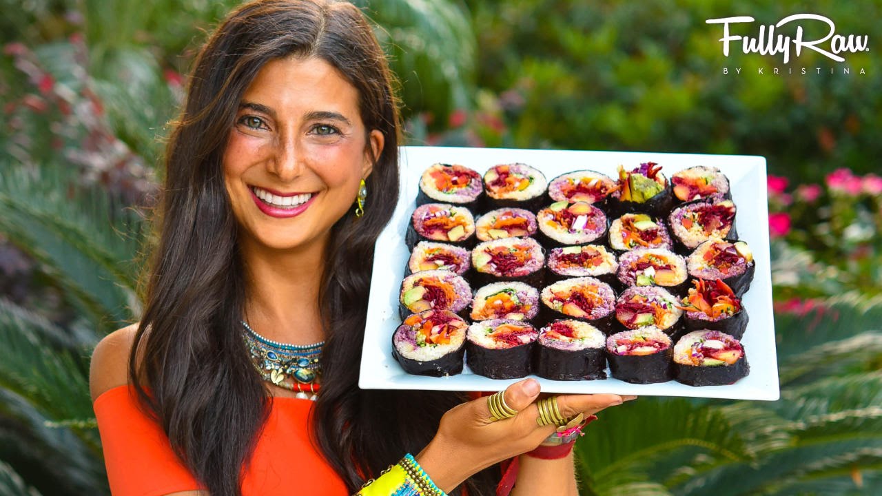 Vegan Friday Fakeaway Rainbow Sushi