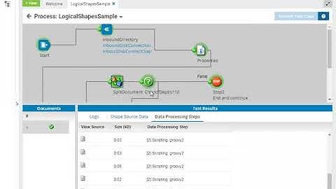 Dell Boomi - Logical/Execute Shapes Sample