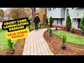 FRONT YARD LANDSCAPING DESIGN (TIME-LAPSE)