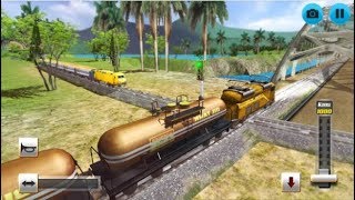 Oil Train Simulator - Free Train Driver Android Gameplay Full HD By Prime Time Games screenshot 2