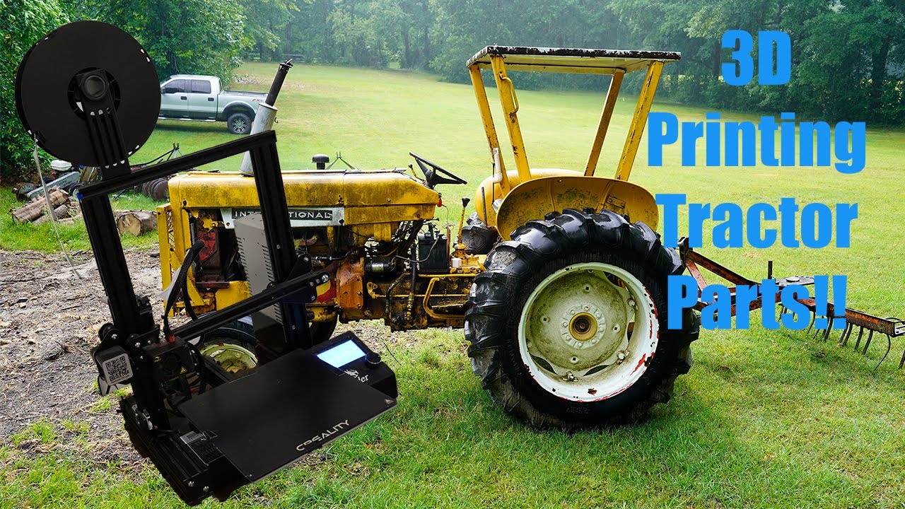 3D Printing tractor parts! YouTube