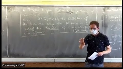 Timo Weigand - Lecture 1