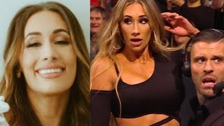 Famous Carmella Reveals Her Feelings for a unique match with the help of her husband corey graves in WWE Profile