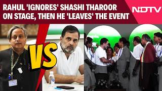 Shashi Tharoor Ignored By Rahul Gandhi At Event. But Why Tharoor-Congress Relationship In Strain?