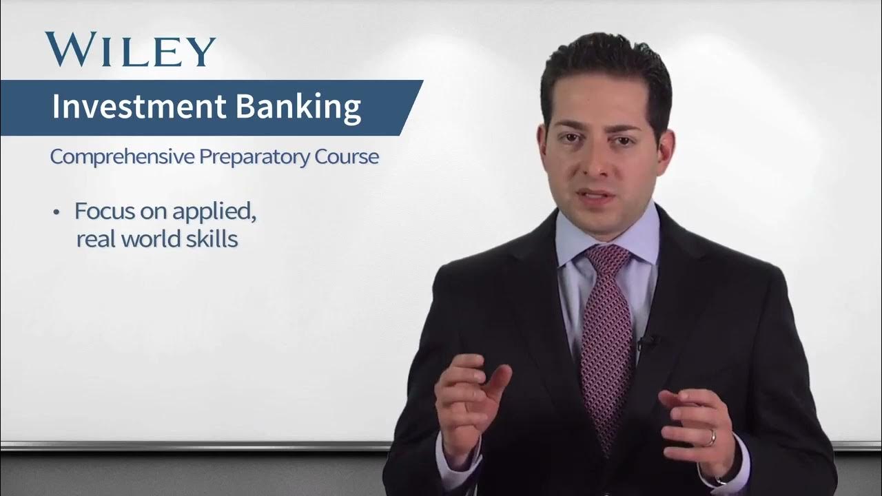 Josh Pearl How to get started in Investment Banking YouTube