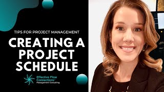 Creating A Project Schedule In Smartsheet | Tips For Project Management