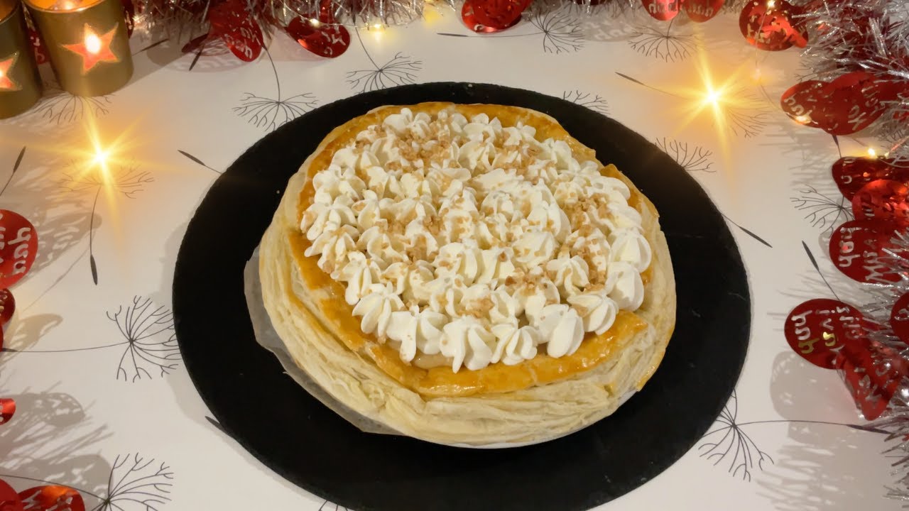 ✨⭐️TARTA DE TURRÓN Y HOJALDRE⭐️✨