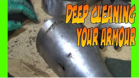 How to deep clean your armour.