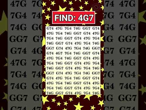 ١ فقط يستطيعون حل هذا أوجد الرقم ٤٧ قصص مختصرة اختبار اختبار معرفي