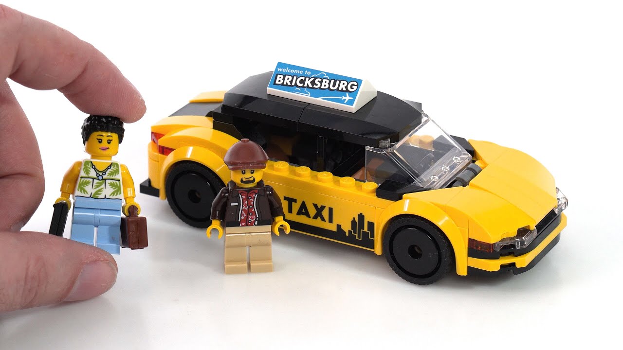 LEGO City 2026 Yellow Taxi review! No stickers, good utility 