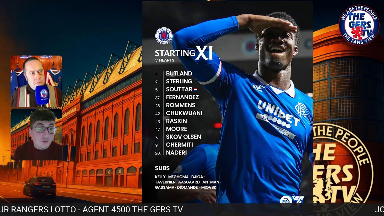 Rangers vs Hearts | Pre-Match LIVE