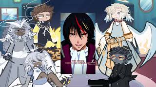 Hazbin Hotel React To Diablo Rimuru Tempest Slime Charlie Lucifer Gacha Life