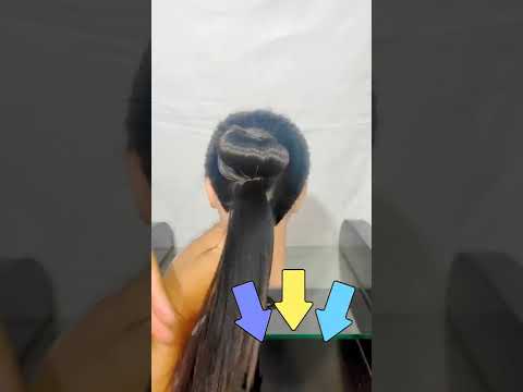 Easy Bun Hairstyle | Cute Simple Hairstyle | Short Hair | Hairstyle #shorts #youtubeshorts