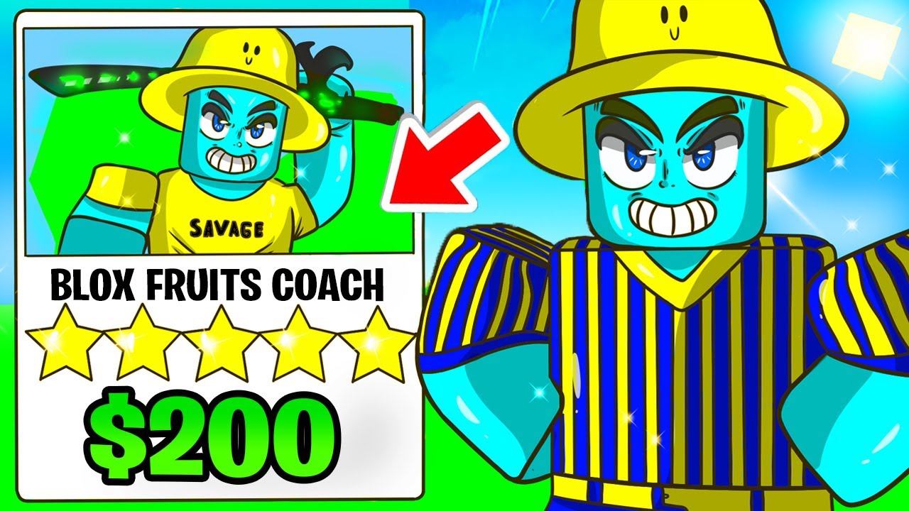 I Became a Coach For 24 Hours (Blox Fruits)