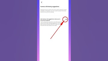 How To Enable Camera Roll Sharing Suggestions On Facebook Short viral