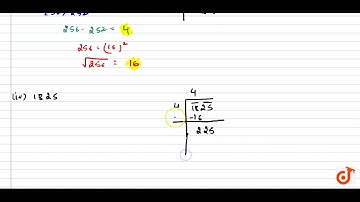 Find the least number which must be added to each of the following numbers so as to get a perfec...