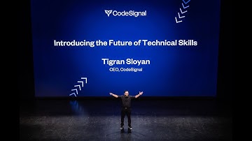 Beyond24 Keynote | Introducing the Future of Technical Skills | Tigran Sloyan