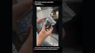 CutAir Remote Controller Operation Test #Shorts @Skyfirelaser
