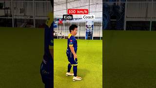 Youth Vs. Experience: Kids Vs. Coach In The 100 Km/H Stop Ball Challenge😀🤗