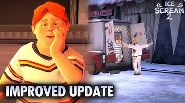 Ice Scream 2 Improved Update! (Full Gameplay)