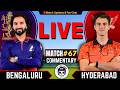 🔴Hyderabad vs Bengaluru, 67th Match IPL 2026 | Live Cricket Match Today | RCB vs SRH Live | IPL Live