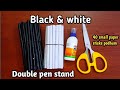 Double pen stand ❣️ best out of waste /craft ideas /ShreeDeepa's Vlogs #papercraft