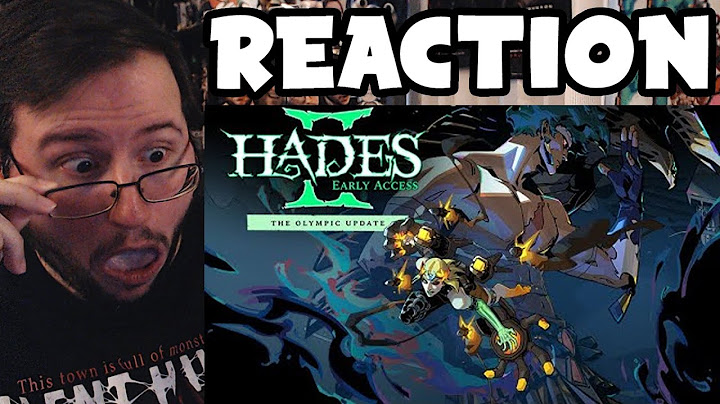 Gor's "Hades II - The Olympic Update Trailer" REACTION (DAMN THOSE GRAPES!!!)