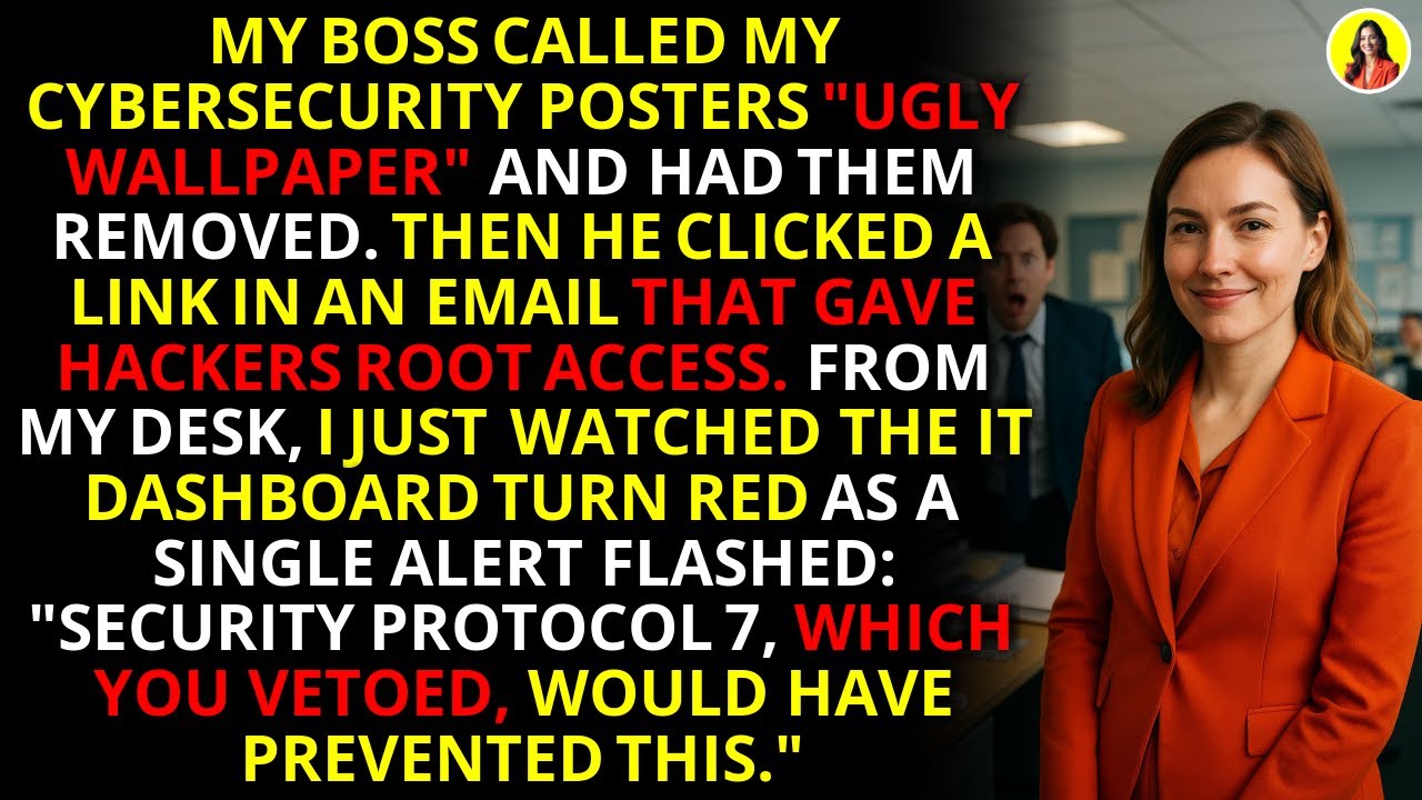 My Boss Called My Posters 'Wallpaper' — Then His Click Cost Him Everything | #CorporateRevenge