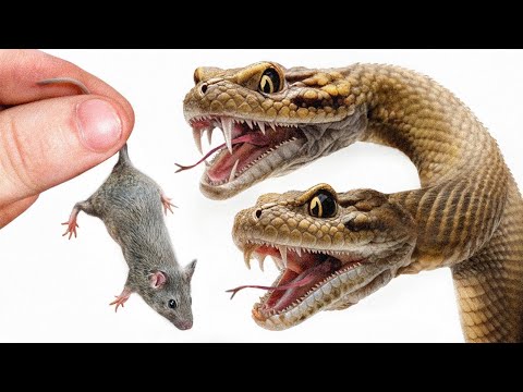 حصلت على أفعى ذات رأسين 0 001