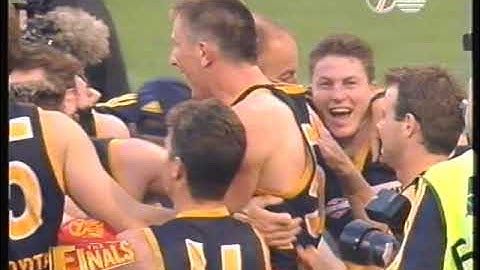 Adelaide Crows 1998 AFL Grand Final Celebrations Mark Bickley