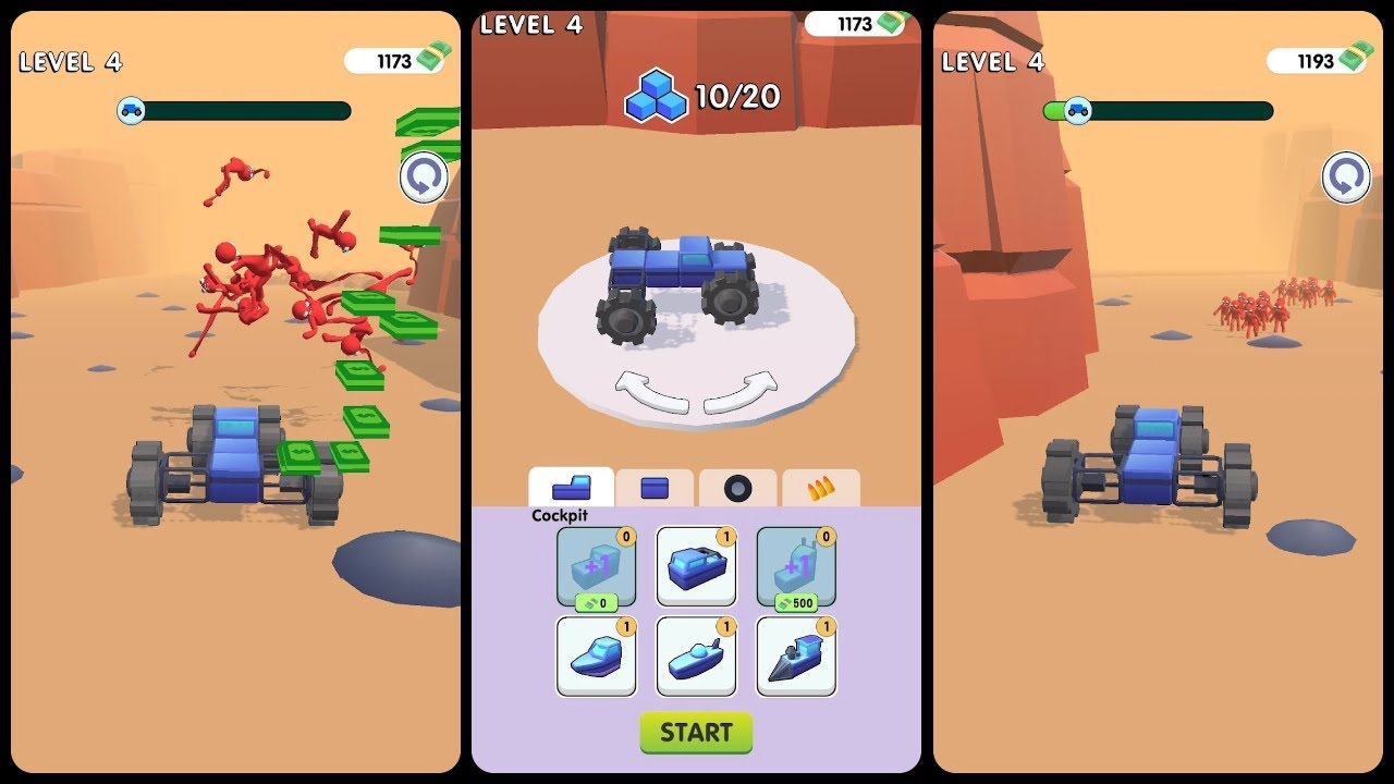 Car Build Battle Car Build & Battle Android Gameplay - YouTube