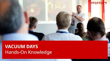Vacuum Days – Hands-On Knowledge for Study, Research and Teaching