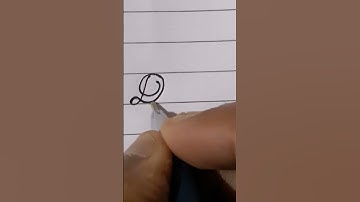 How To Write "Dinesh" Name In Cursive Handwriting
