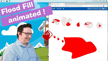 Animated Flood Fill in JavaScript | p5.js in codeguppy