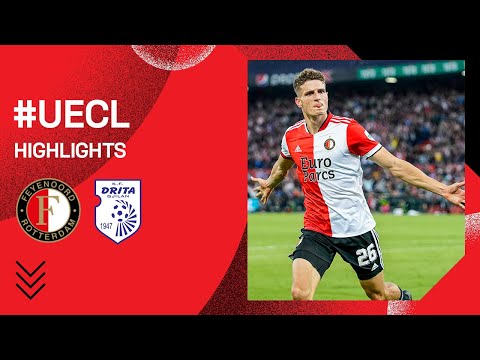 Pfff... Wat een avond ? | Highlights Feyenoord - FC Drita | Europa Conference League 2021-2022