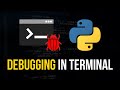 Commandline python debugging with pdb