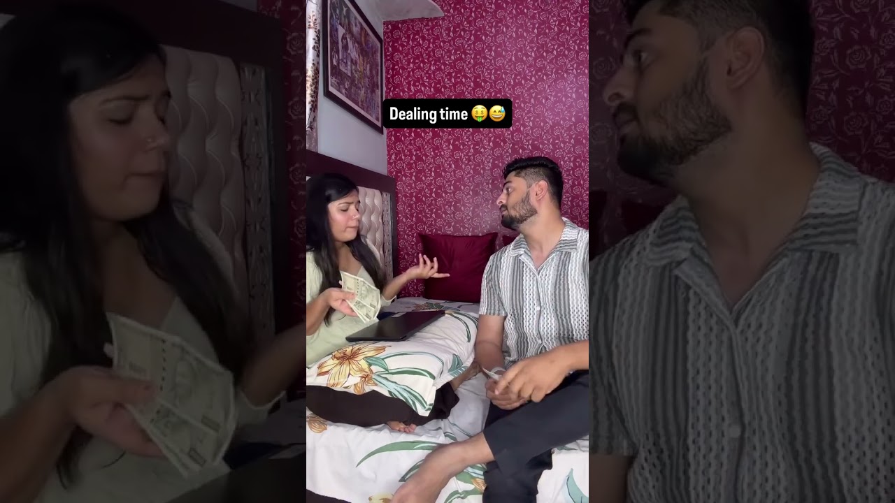 When Couples Start "Dealing" 😂💸 | Relationship Comedy #Shorts