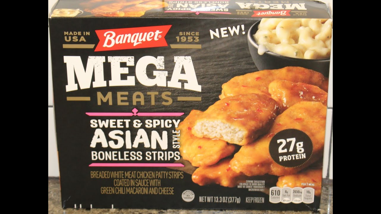 Banquet Mega Meats Sweet & Spicy Asian Style Boneless Strips Review