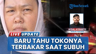 Kebakaran Melanda Deretan Kios di Blok A Pasar Raya Padang, Tiga Toko Ludes Dilahap Api