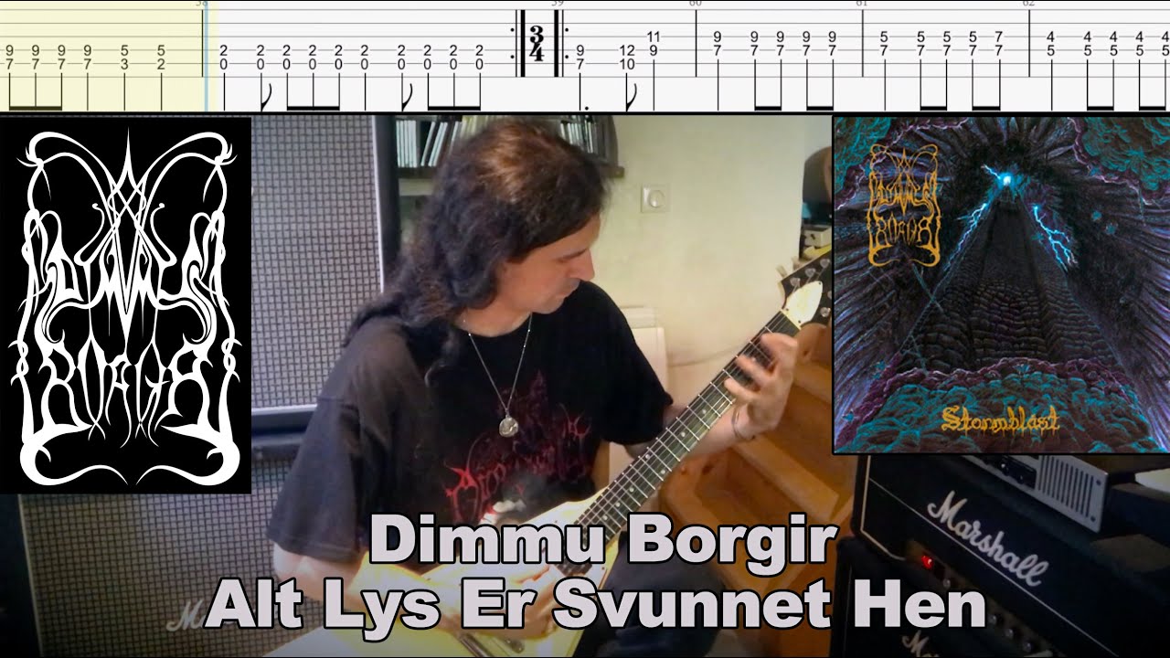 Alt Lys Er Svunnet Hen - Dimmu Borgir Cover + TAB -
