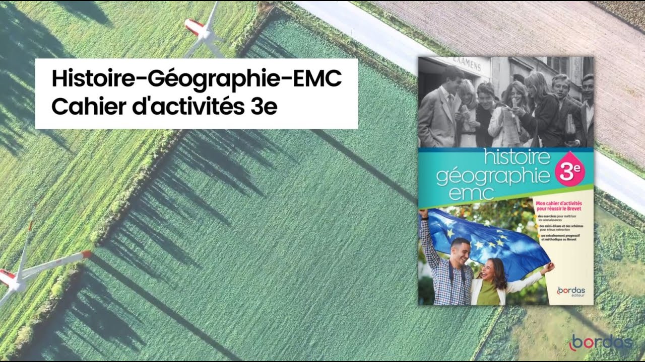 Cahier d'activités Histoire Géographie EMC 3e - YouTube