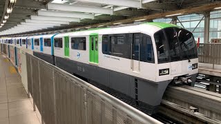 東京モノレール羽田空港線2000形　羽田空港第3ターミナル駅発車